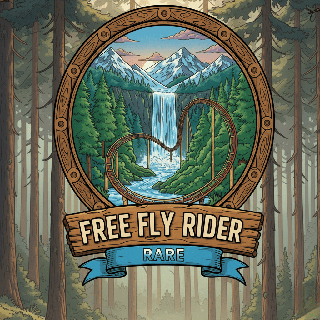 Badge secret Free Fly Rider
